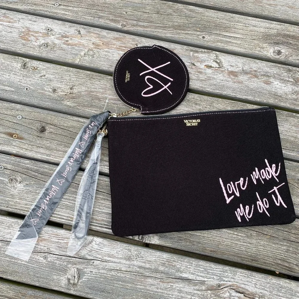 Victoria's Secret "Love Made Me Do It" Pouch Duo - Picture 2 of 15